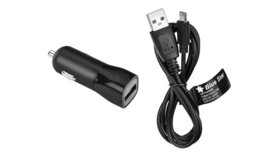 Φορτιστής Αυτοκινήτου + Cable Micro USB 2A