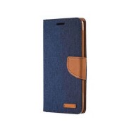 Book Cover for Samsung A20e - Navy Blue