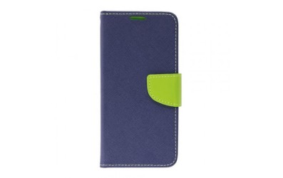 Book Cover για Samsung Galaxy S6 EDGE - Navy Blue