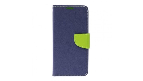 Book Cover for Samsung Galaxy S6 EDGE - Navy Blue