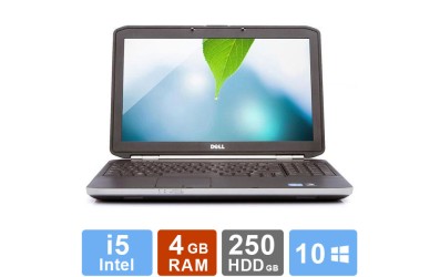 Dell Latitude E5520 - i5 - 4GB RAM - 250GB HDD