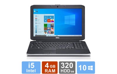 Dell Latitude E5530 - i5 - 4GB RAM - 320GB HDD