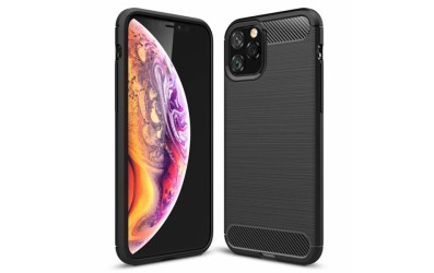 Futeral Forcell CARBON for iPhone 11 Pro 2019 - Μαύρη