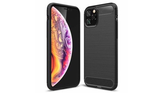 Futeral Forcell CARBON for iPhone 11 Pro 2019 - Μαύρη