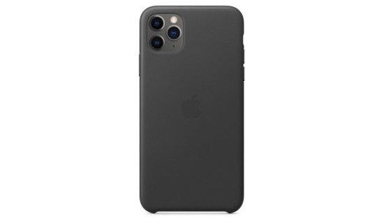 Apple iPhone 11 Pro Max - Leather Case - MX0E2ZM - Black Apple iPhone 11 Pro Max - Leather Case - MX0E2ZM - Black