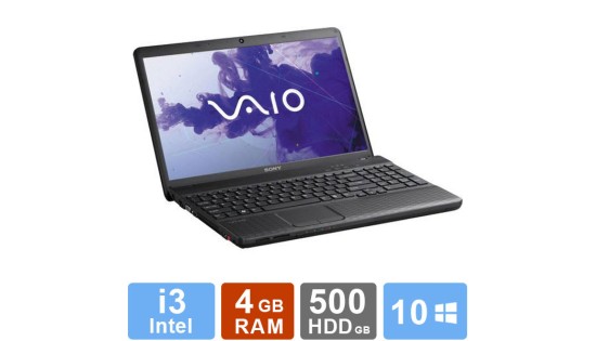 Sony Vaio SVE1513ACNB - i3 - 4GB RAM - 500GB HDD Sony Vaio SVE1513ACNB - i3 - 4GB RAM - 500GB HDD