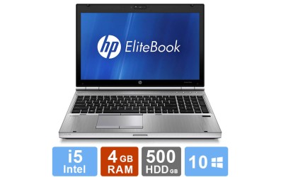 HP Elitebook 8560p - i5 - 4GB RAM - 500GB HDD