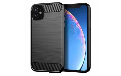 Forcell CARBON for iPhone 11 2019 - Black