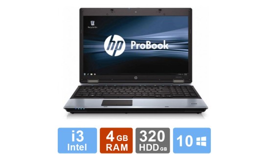 HP Probook 6550b - i3 - 4GB RAM - 320GB HDD