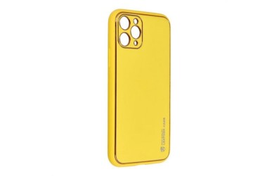 Forcell Leather Case for IPHONE 11 Pro - Yellow