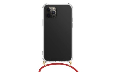 Forcell Cord Case for iPhone 11 Pro Max - Red