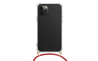 Θήκη Forcell με λουράκι για iPhone 11 Pro Max - Κόκκινη