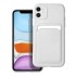 Forcell Card Case for iPhone 11 - White
