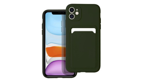 Forcell Card Case for iPhone 11 - Green