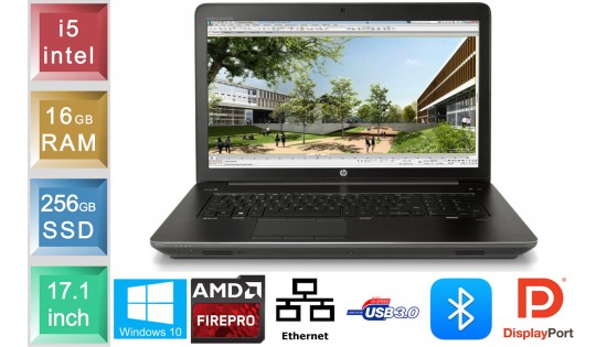 HP Zbook 17 G2 - i7 - 32GB RAM - 512GB SSD HP Zbook 17 G2 - i7 - 32GB RAM - 512GB SSD