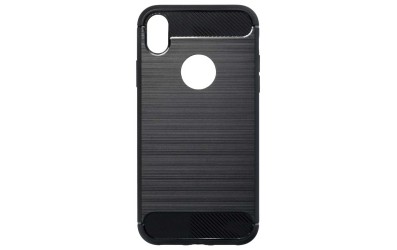 Forcell CARBON Case for iphone XR - Black