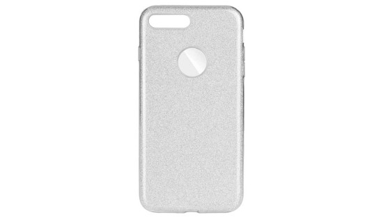 Forcell SHINING Case for iphone 7 Plus / 8 Plus - Silver
