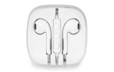 Hands free Jack 3.5mm για iPhone - Λευκά