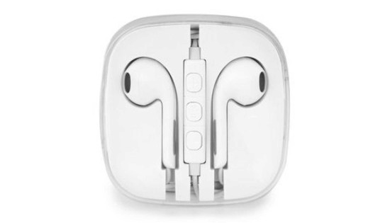 Hands free Jack 3.5mm για iPhone - Λευκά