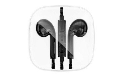 Hands free Jack 3.5mm για iPhone - Μαύρα