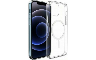 Clear Mag Cover case with camera protection for iPhone 12