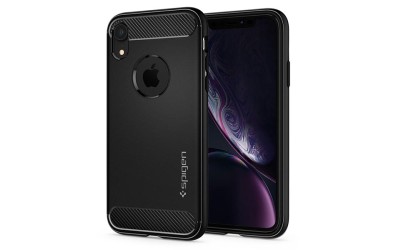 Spigen case Rugged Armor για iPhone XR - Matte Black