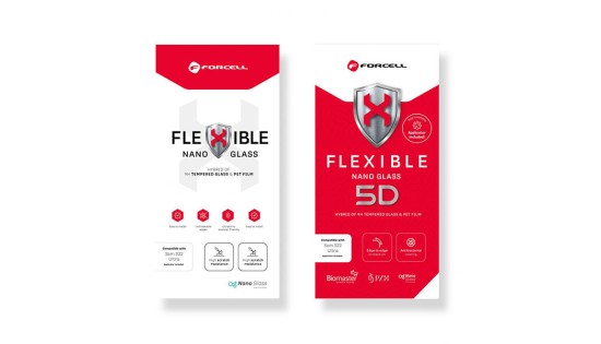 Forcell Flexible Nano Glass 5D για iPhone Xs Max/11 Pro Max