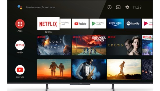 TCL 43C725  4K QLED TV AI-IN Android TV