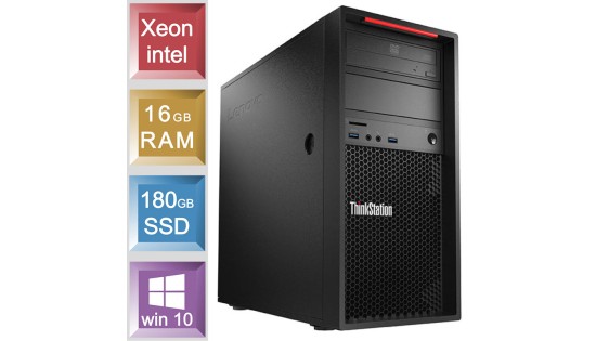 Lenovo ThinkStation P310 -Xeon - 16GB RAM - 180GB SSD Lenovo ThinkStation P310 -Xeon - 16GB RAM - 180GB SSD