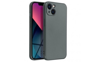 Metallic Case for iPhone 13 - Grey
