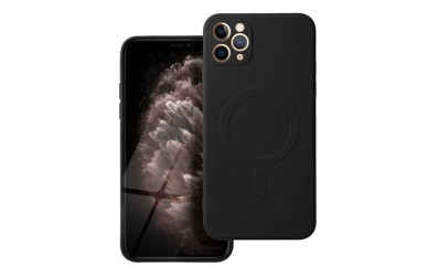 Silicone Mag Cover case for iPhone 11 Pro Max - Black