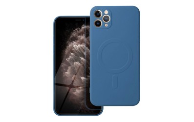 Silicone Mag Cover case για iPhone 11 Pro Max - Blue