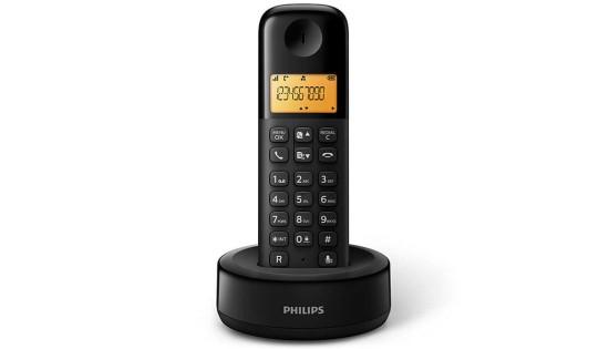 Philips D1601B-34 - Ασύρματο τηλέφωνο - Black