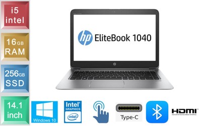 HP Elitebook Folio 1040 G3 - i5 - 16GB RAM - 256GB SSD
