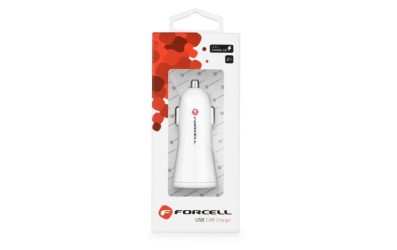 Car Charger Forcell with USB socket - 2,4A with Quick Charge 3.0 function
