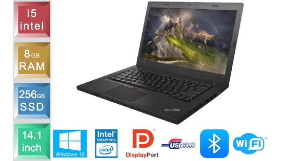 Lenovo ThinkPad L460 - i5 - 8GB RAM - 128GB SSD