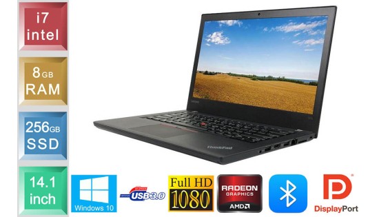 Lenovo ThinkPad L470 - i7 - 8GB RAM - 256GB SSD