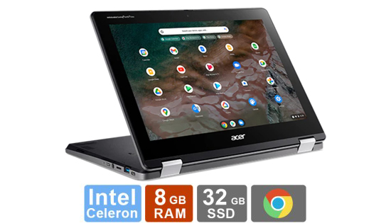 Acer Chromebook Spin 512 - 8GB RAM - 32GB SSD  - Touch