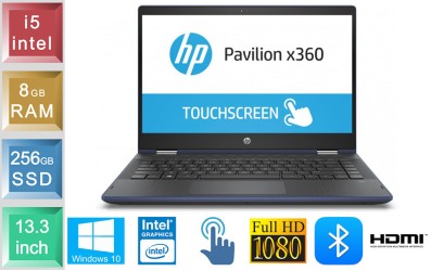 HP Pavilion x360 13 - i5 - 8GB RAM - 256GB SSD