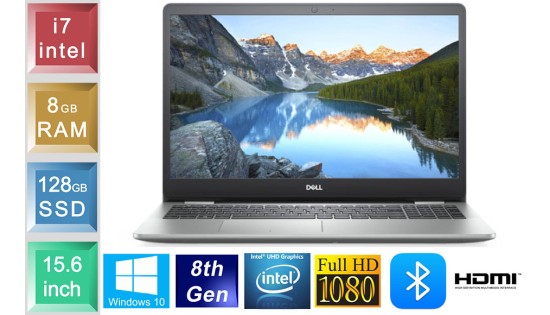 Dell Inspiron 15 5570 - i7 - 8GB RAM - 128GB SSD Dell Inspiron 15 5570 - i7 - 8GB RAM - 128GB SSD