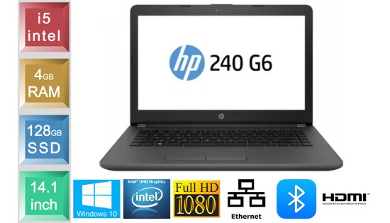 HP Notebook 14 - i5 - 4GB RAM - 128GB SSD