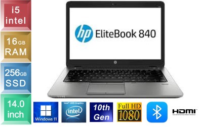 HP Elitebook 840 G7 - i5 - 16GB RAM - 256GB SSD