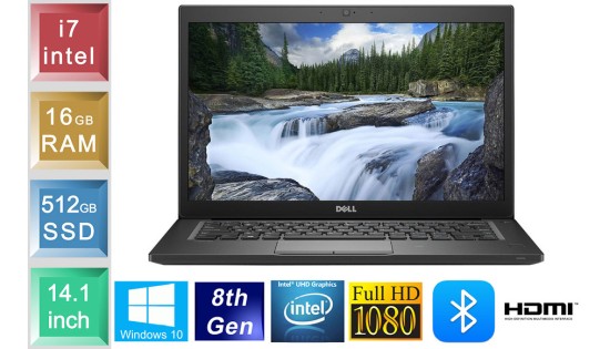Dell Latitude 7490 - i7 - 16GB RAM - 512GB SSD Dell Latitude 7490 - i7 - 16GB RAM - 512GB SSD