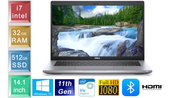 Dell Latitude 5420 i7 - 32GB RAM - 512GB SSD Dell Latitude 5420 i7 - 32GB RAM - 512GB SSD