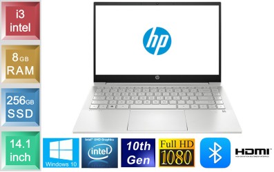 HP Notebook 14-ck2851no - i3 - 8GB RAM - 256GB SSD