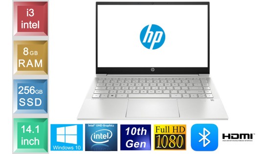 HP Notebook 14-ck2851no - i3 - 8GB RAM - 256GB SSD