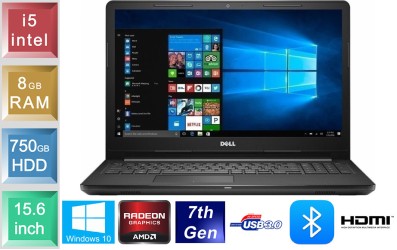 Dell Inspiron 15-3567 - i5 - 8GB RAM - 750GB HDD