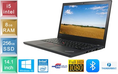 Lenovo ThinkPad T470 -  i5 - 8GB RAM - 256GB SSD