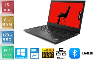 Lenovo ThinkPad T480 - i5 - 8GB RAM - 128GB SSD