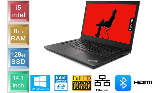 Lenovo ThinkPad T480 - i5 - 8GB RAM - 128GB SSD